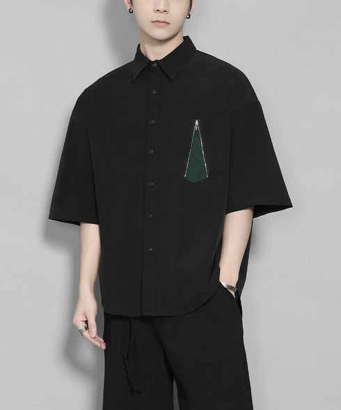Back Zip Shirt